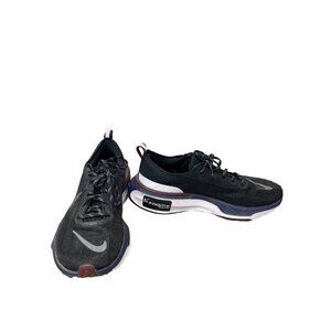 Nike Invincible 3 Womans Black Gray Running Sneakers Sz 11 SKU 9485